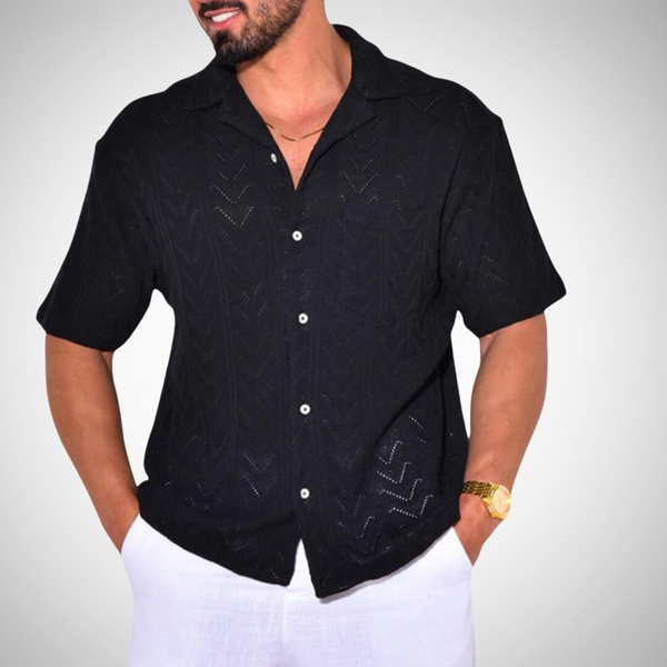 Luisito Texture Short Sleeve Shirt