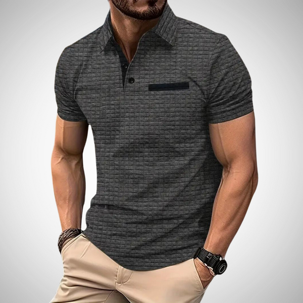 Timothy Men's Patterned Polo Shirt