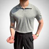 Alex Relaxed Polo Shirt - Men's Retro Cotton Casual Polo