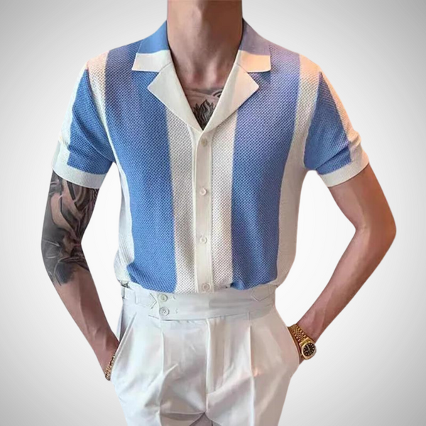 Clark Stripe Knit Shirt