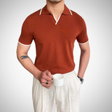 Alex Relaxed Polo Shirt - Men's Retro Cotton Casual Polo