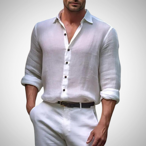 Genesis Cotton Linen Shirt for Men