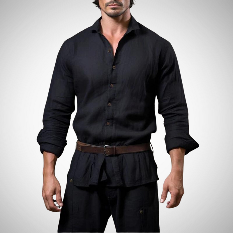 Genesis Cotton Linen Shirt for Men