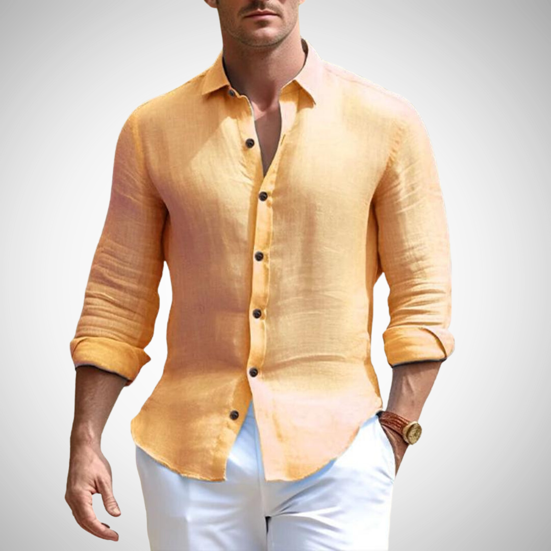Genesis Cotton Linen Shirt for Men