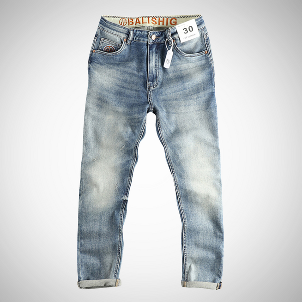 Stephen Light Blue Washed Denim