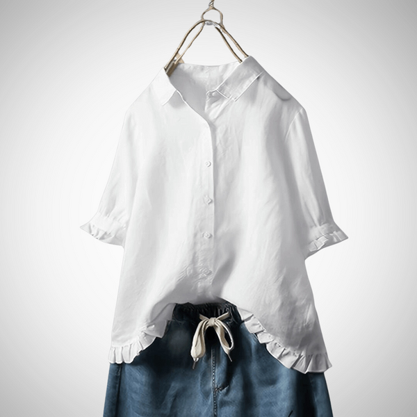 Leah Elegant Cotton Shirt