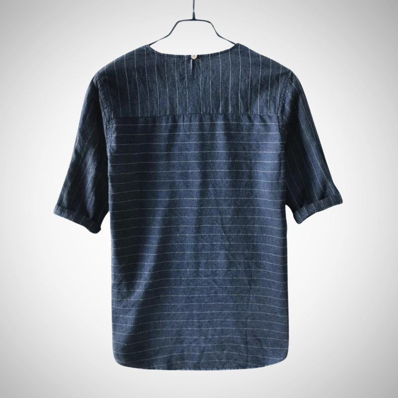 August Linen Cotton Tee