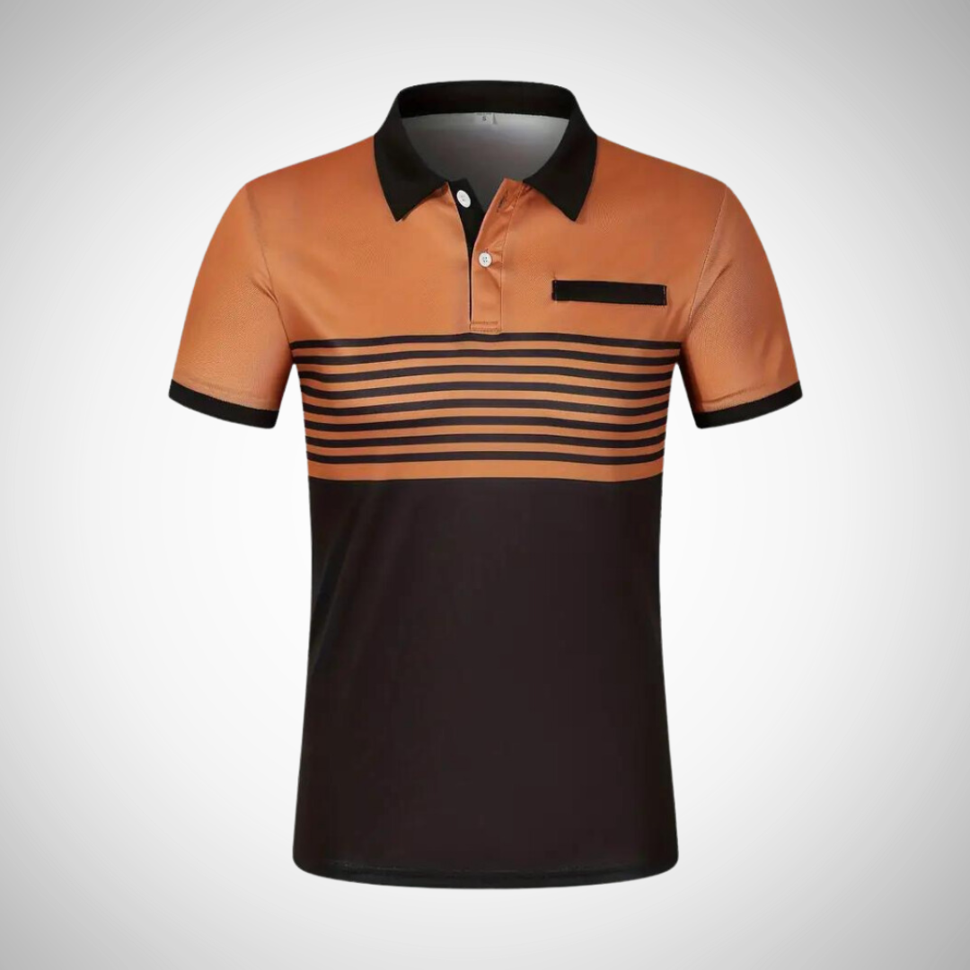 Mike Color-Block Polo Shirt for Men