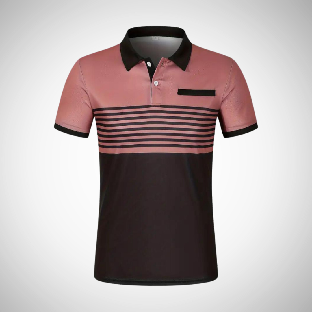 Mike Color-Block Polo Shirt for Men