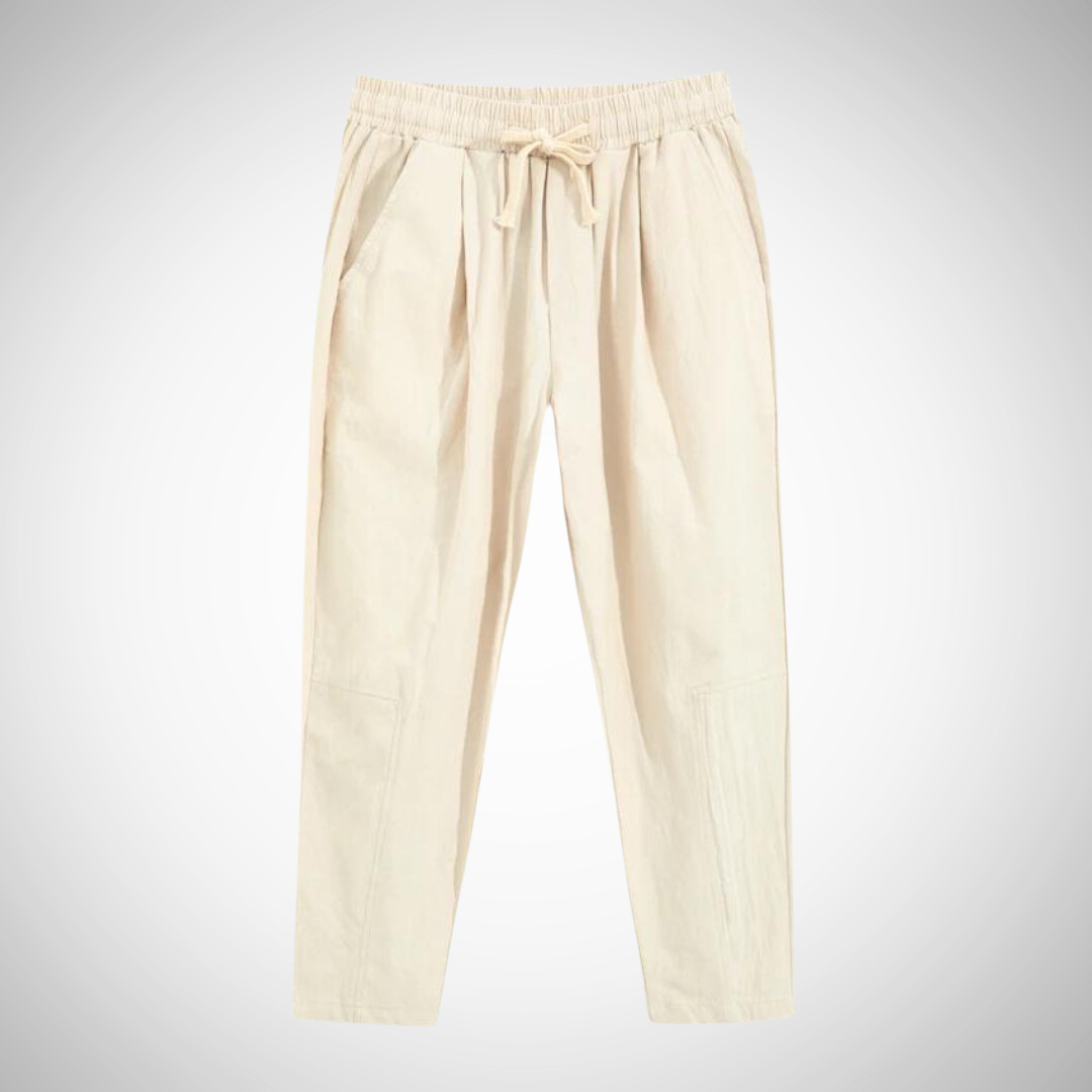 Ruel Cotton-Linen Pants for Men