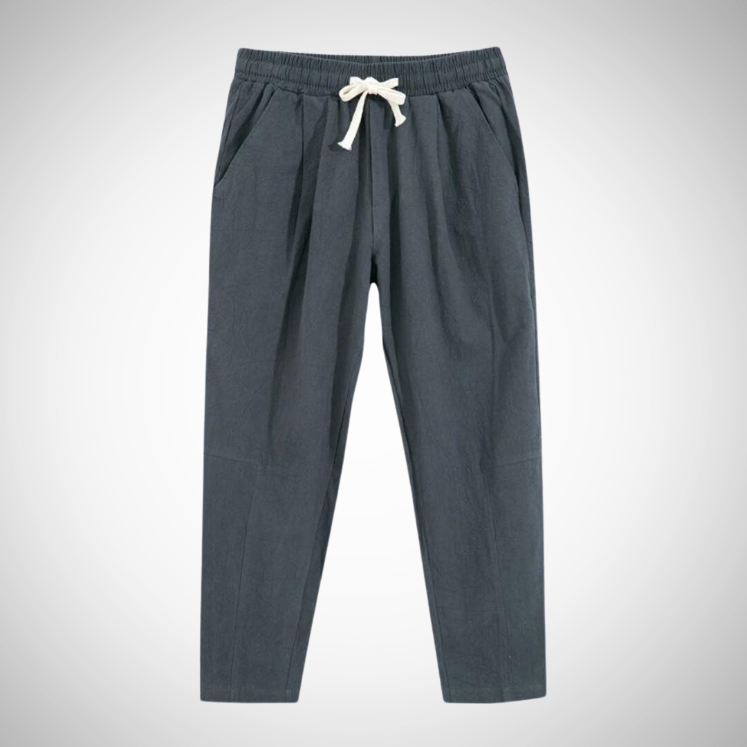 Ruel Cotton-Linen Pants for Men