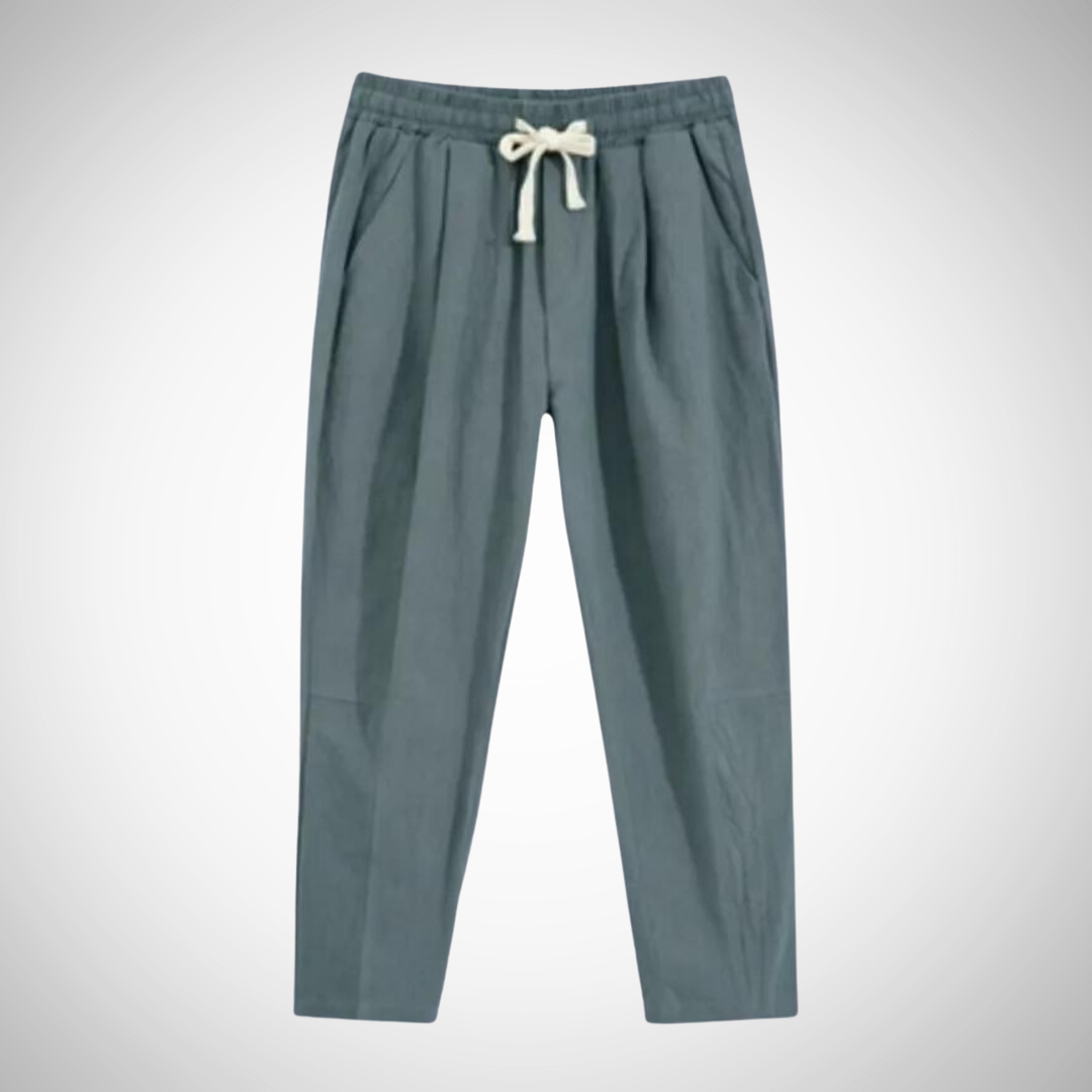Ruel Cotton-Linen Pants for Men