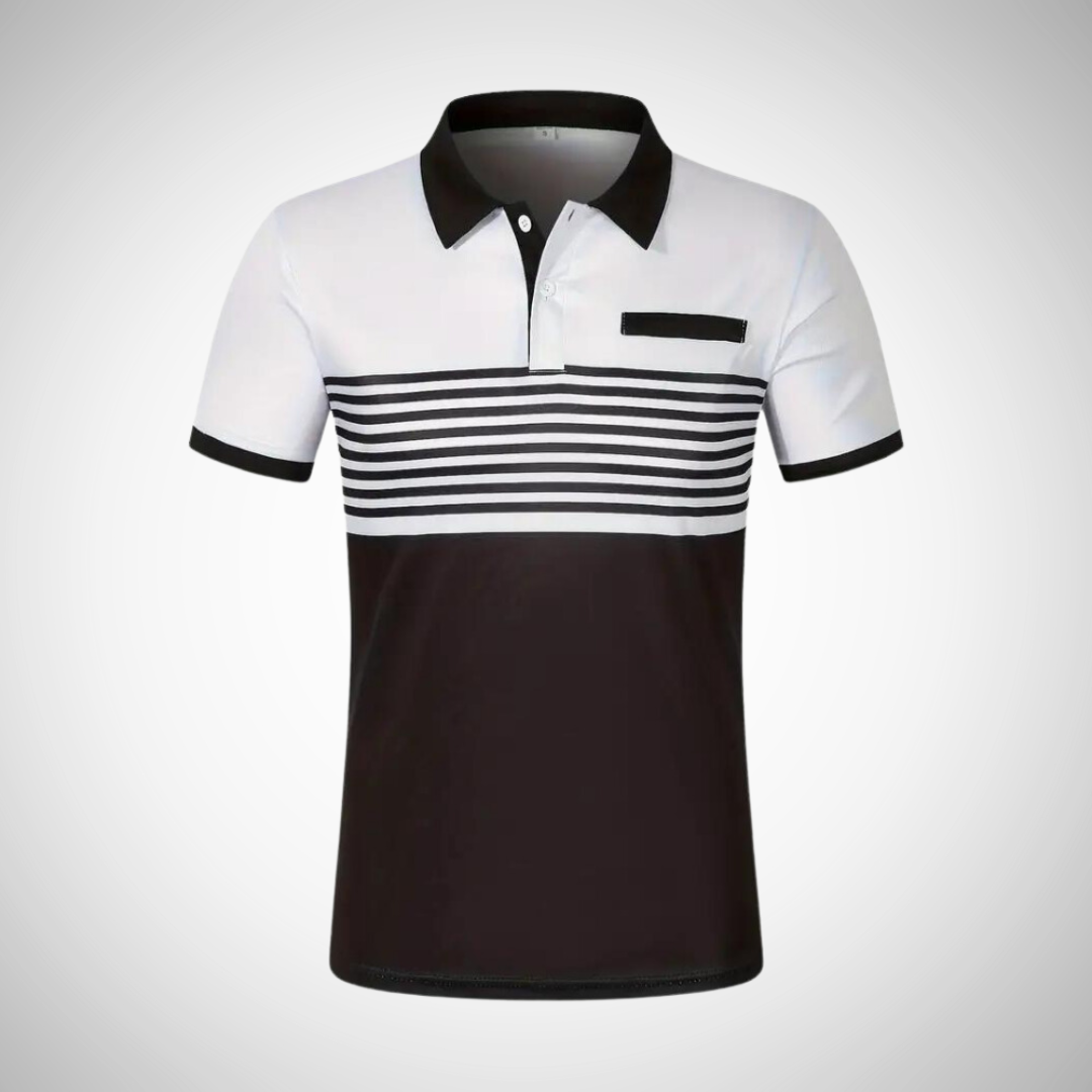 Mike Color-Block Polo Shirt for Men