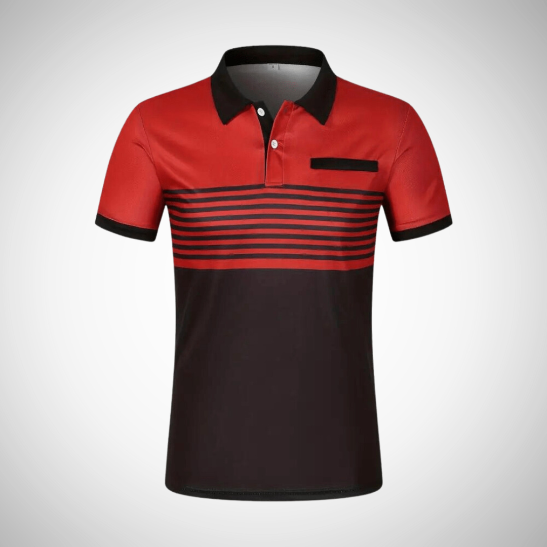 Mike Color-Block Polo Shirt for Men