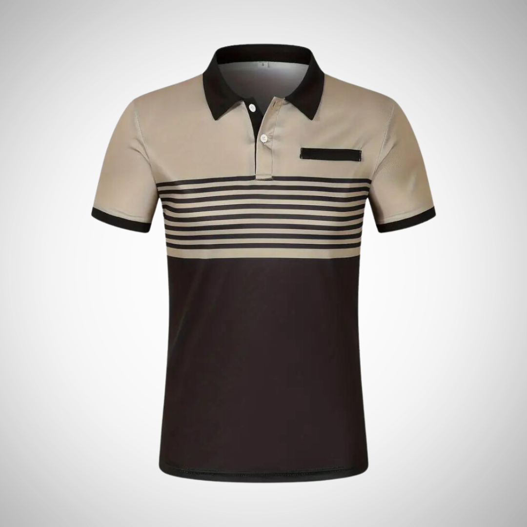 Mike Color-Block Polo Shirt for Men