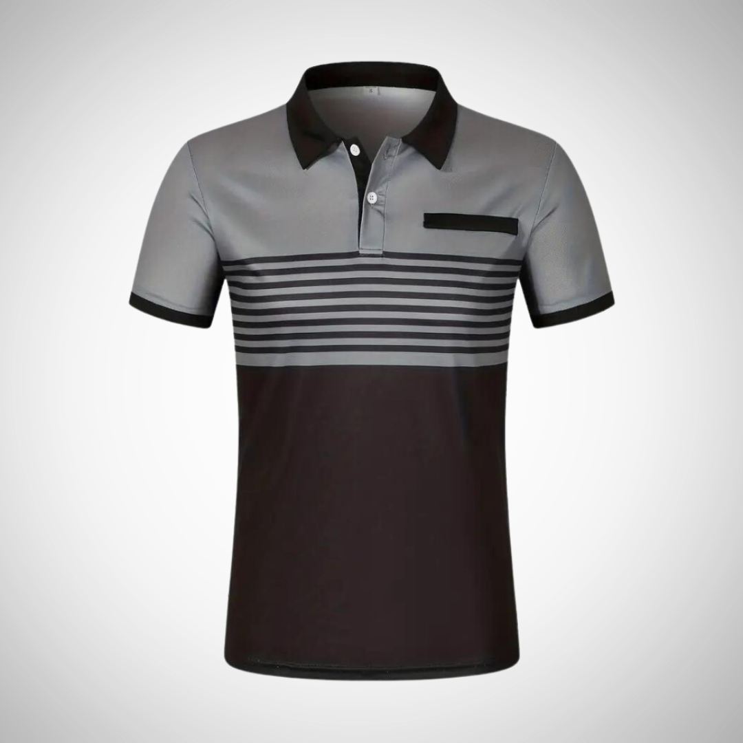 Mike Color-Block Polo Shirt for Men
