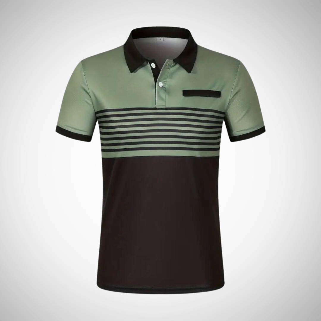 Mike Color-Block Polo Shirt for Men