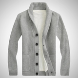 Darius Fleece Shawl Cardigan
