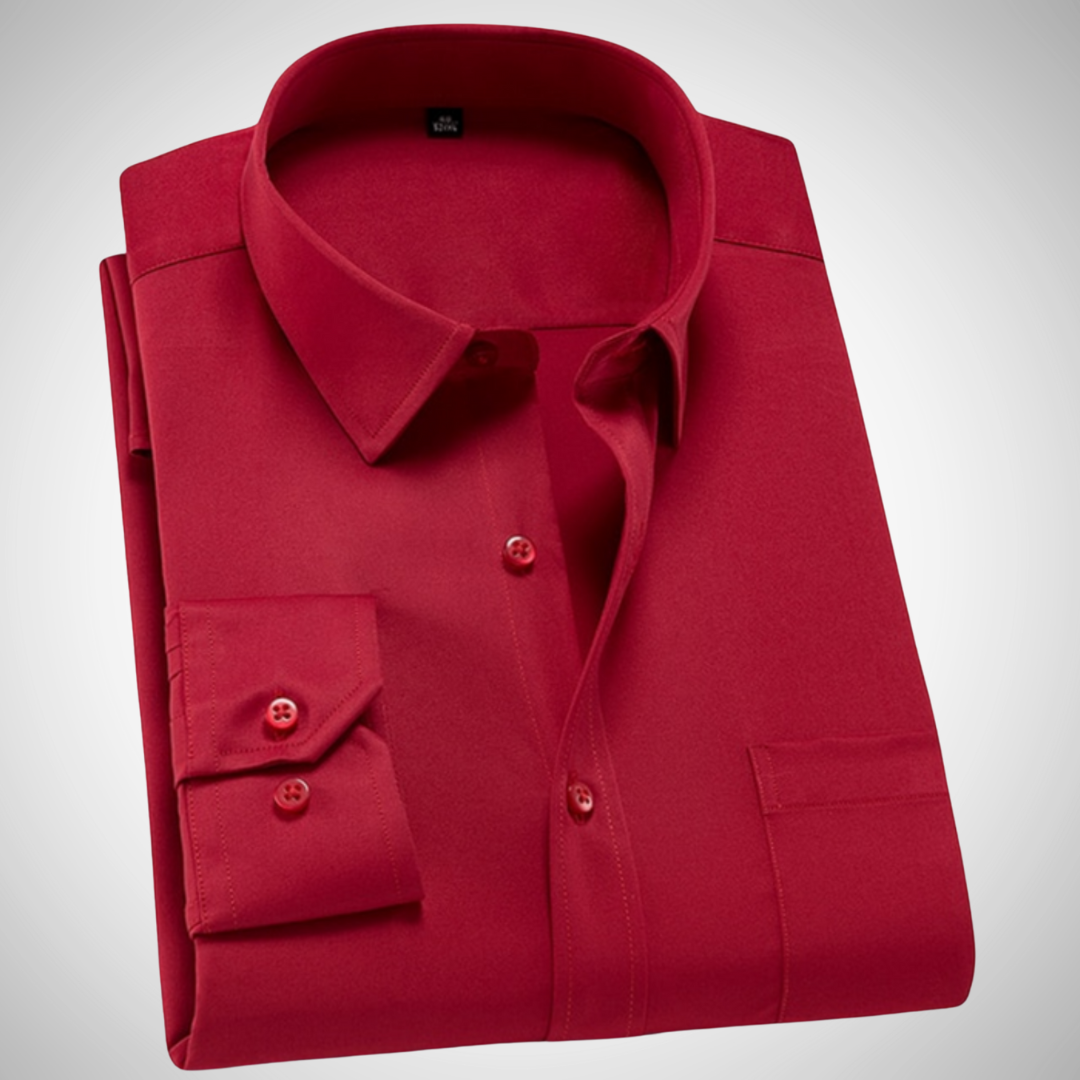 Elias - Chemise à manches longues - Décontractée - Tendance - Idéale pour le printemps-été pour homme