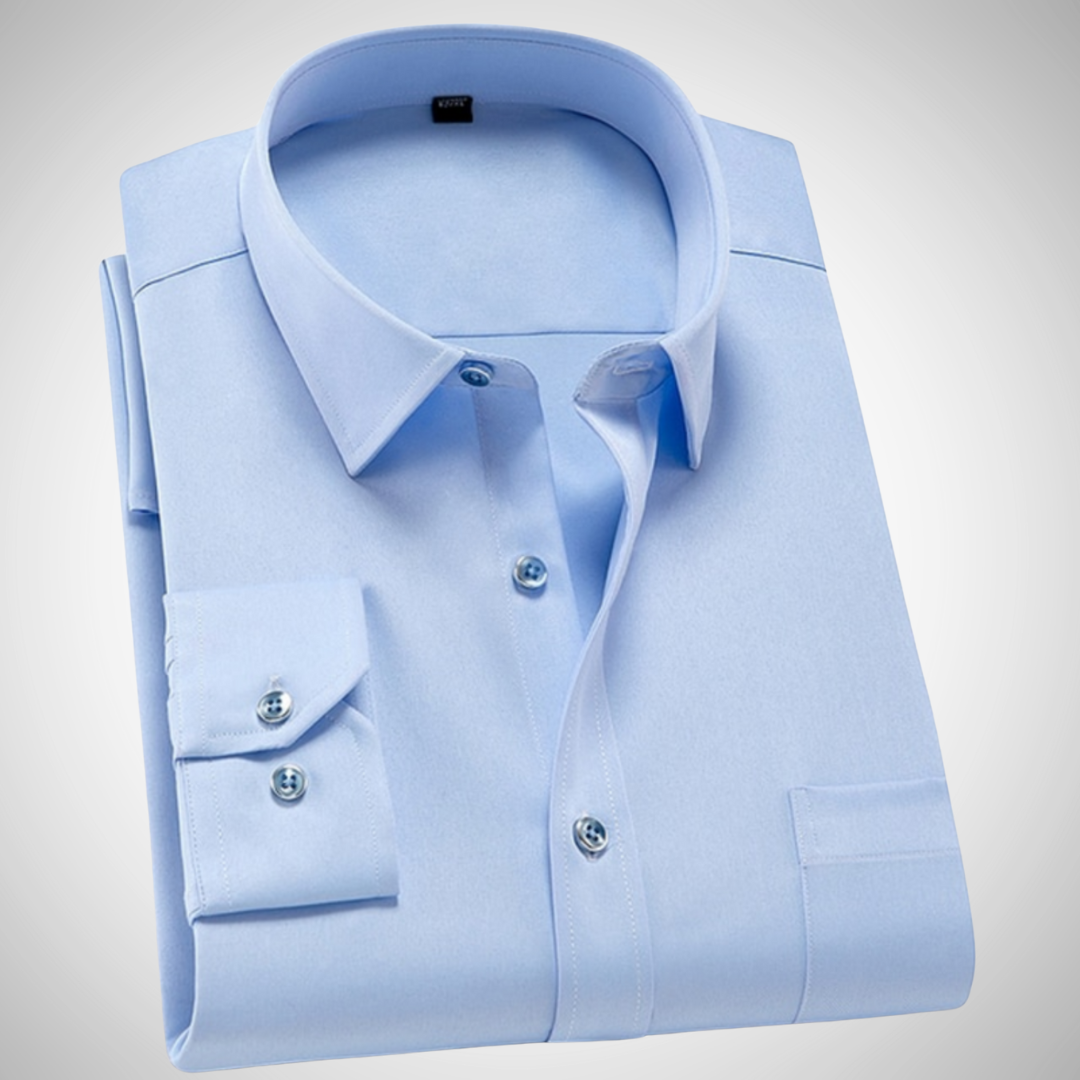 Elias - Chemise à manches longues - Décontractée - Tendance - Idéale pour le printemps-été pour homme