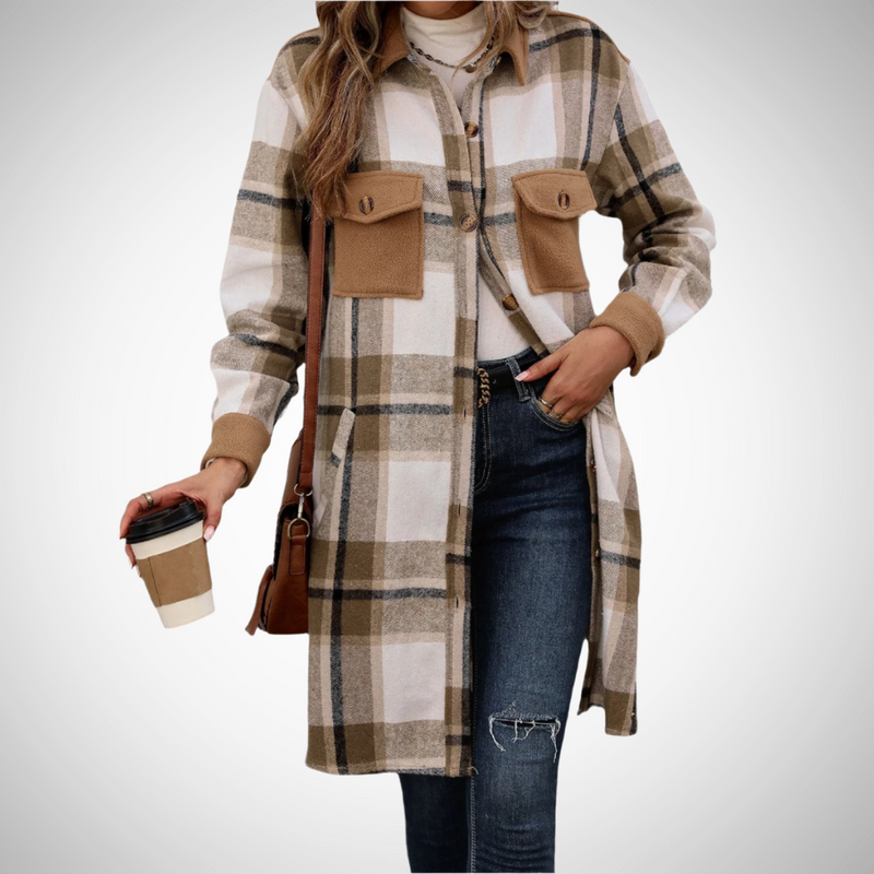 Evelyn Modern Elegant Coat for Women