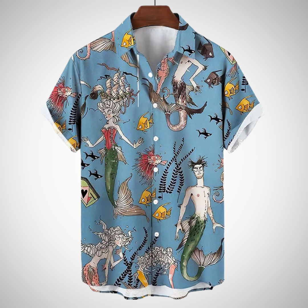 Ezio Sailor Summer Shirt for Men
