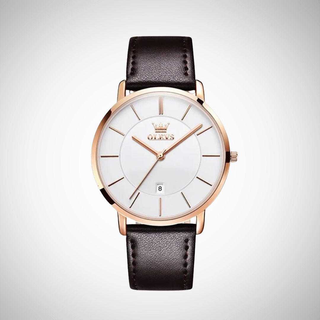 Roger Ultra Thin Minimalist Wrist Watch for Men