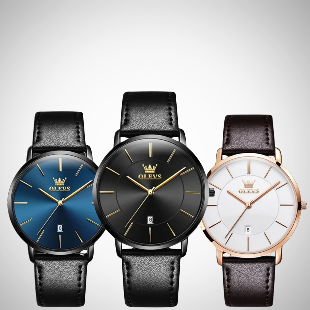 Roger Ultra Thin Minimalist Wrist Watch for Men