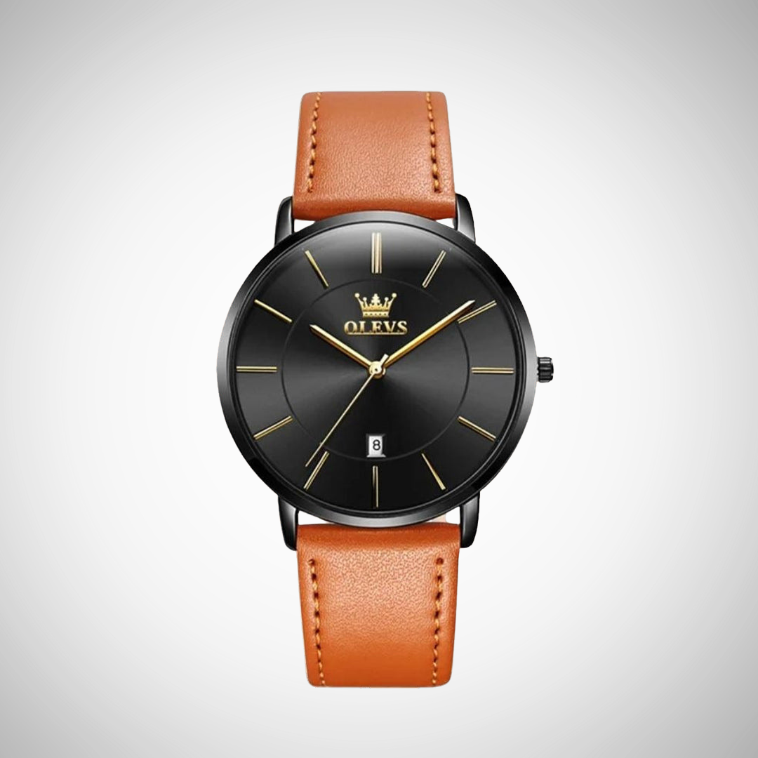 Roger Ultra Thin Minimalist Wrist Watch for Men