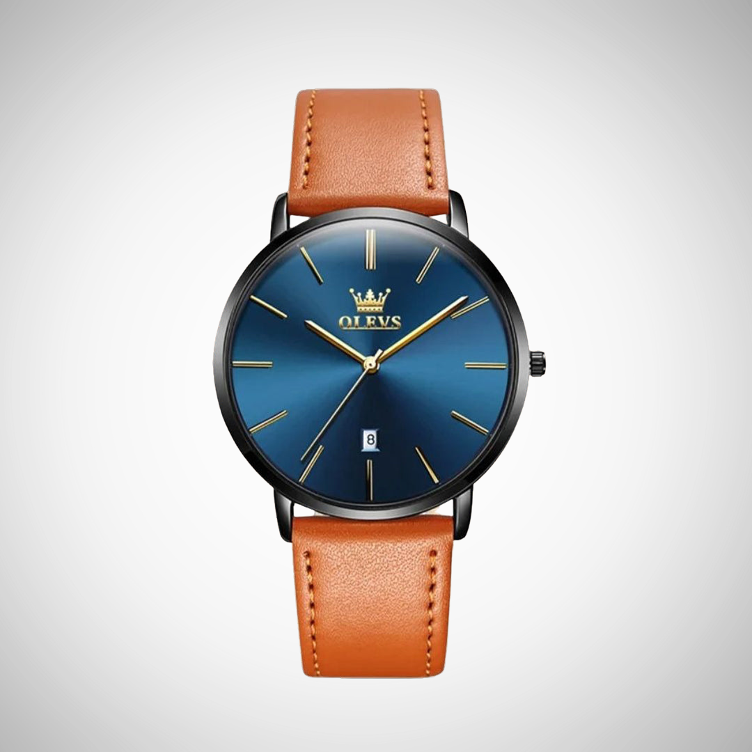 Roger Ultra Thin Minimalist Wrist Watch for Men