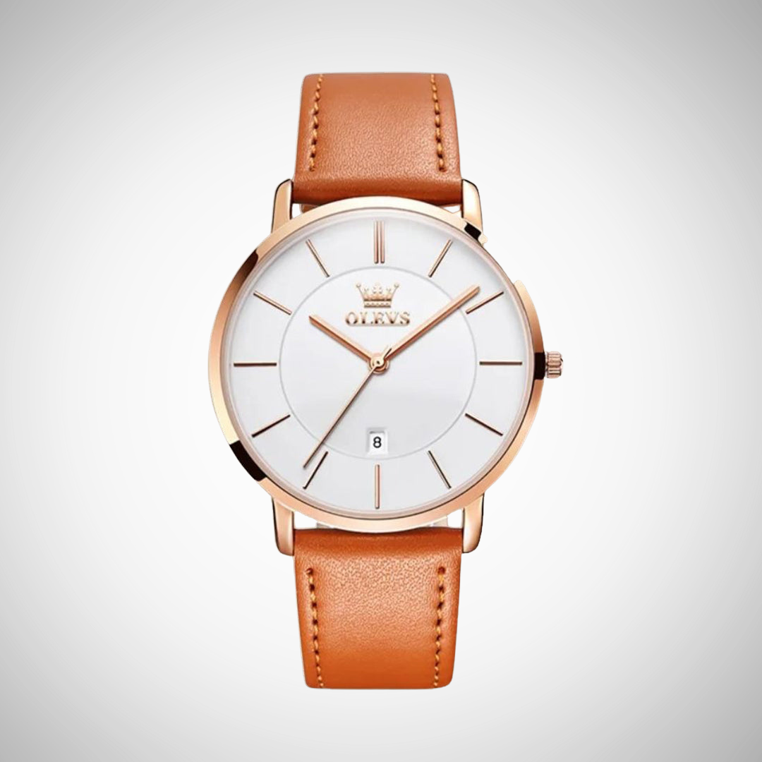 Roger Ultra Thin Minimalist Wrist Watch for Men