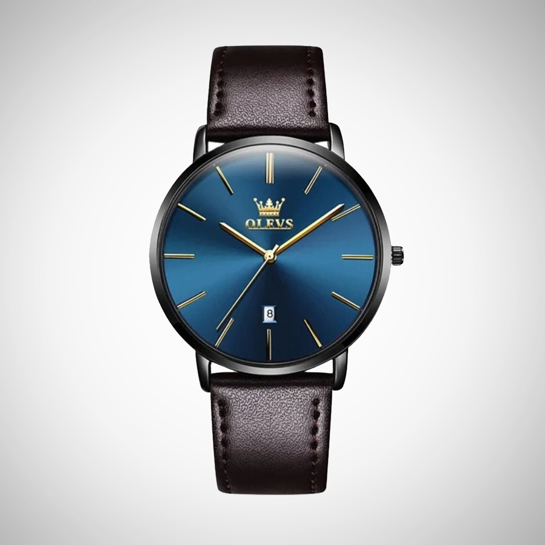 Roger Ultra Thin Minimalist Wrist Watch for Men