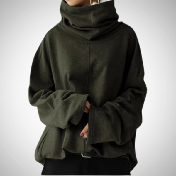 Selina Turtleneck Sweatshirt for Women