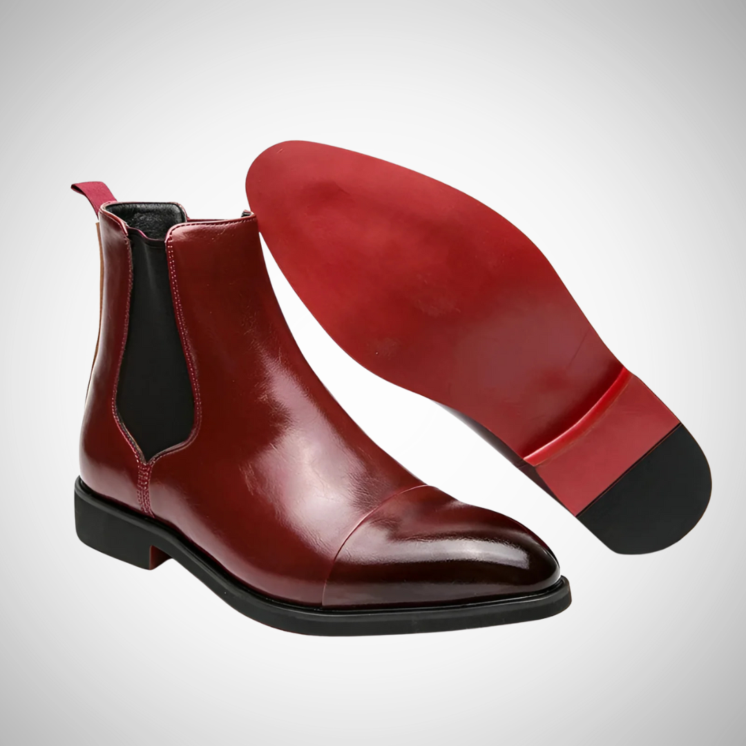 Myco Leather Chelsea Boots for Men