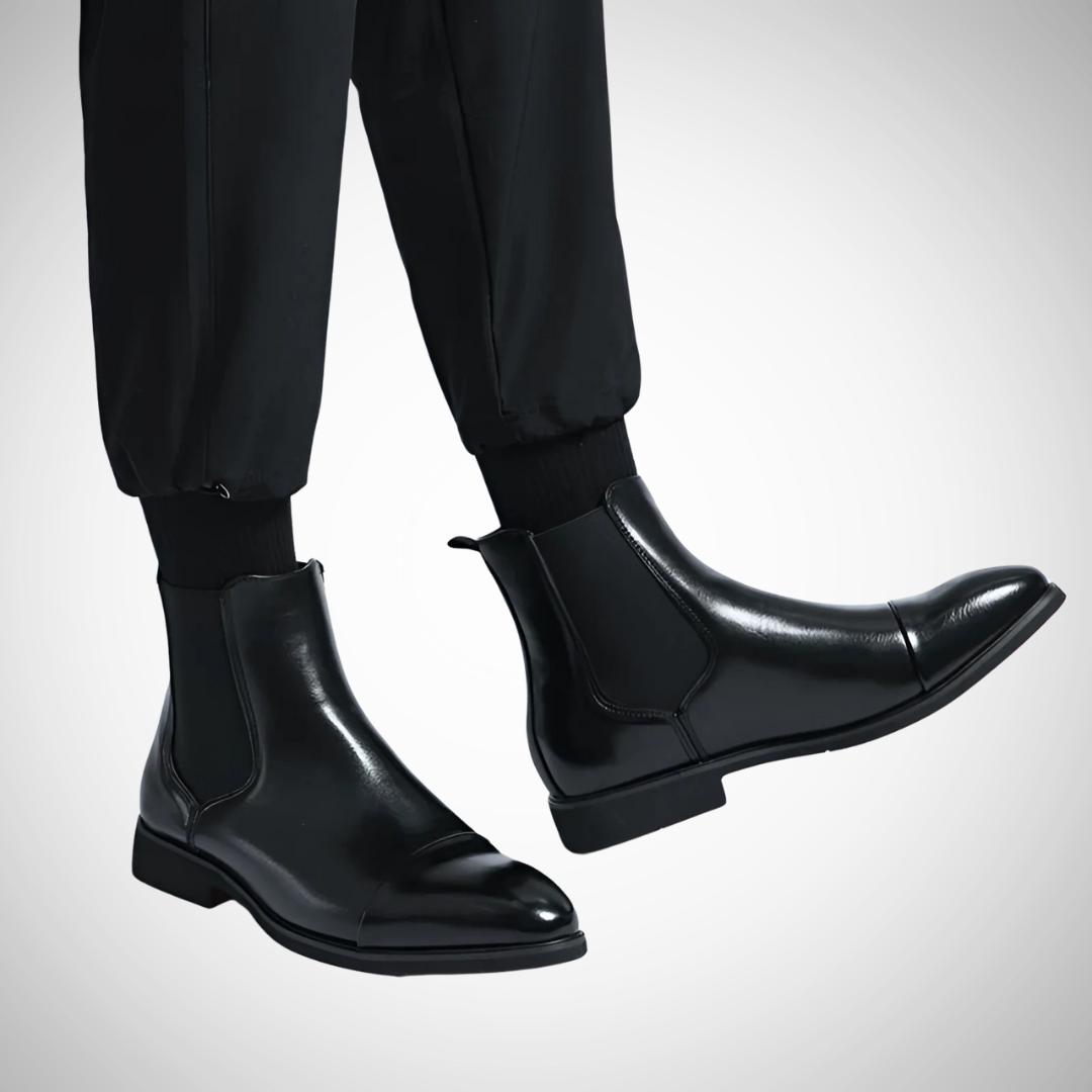 Myco Leather Chelsea Boots for Men