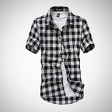 Jeremiah Red And Black Plaid Shirt for Men