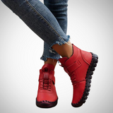 Janina Casual Vegan Leather Ankle Boots for Women