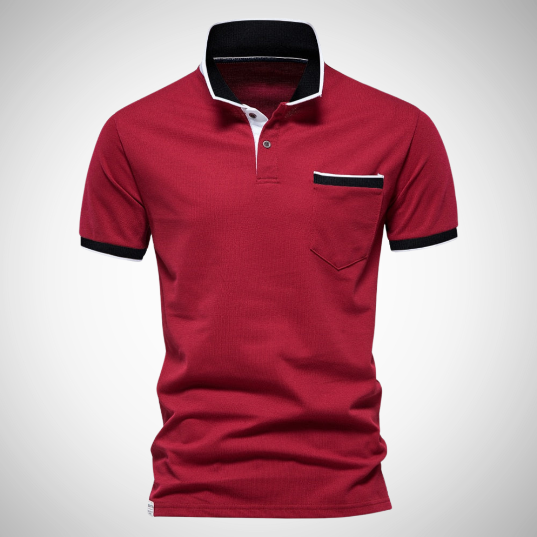 Rafael Brand Summer Cotton Casual Polo Shirt for Men