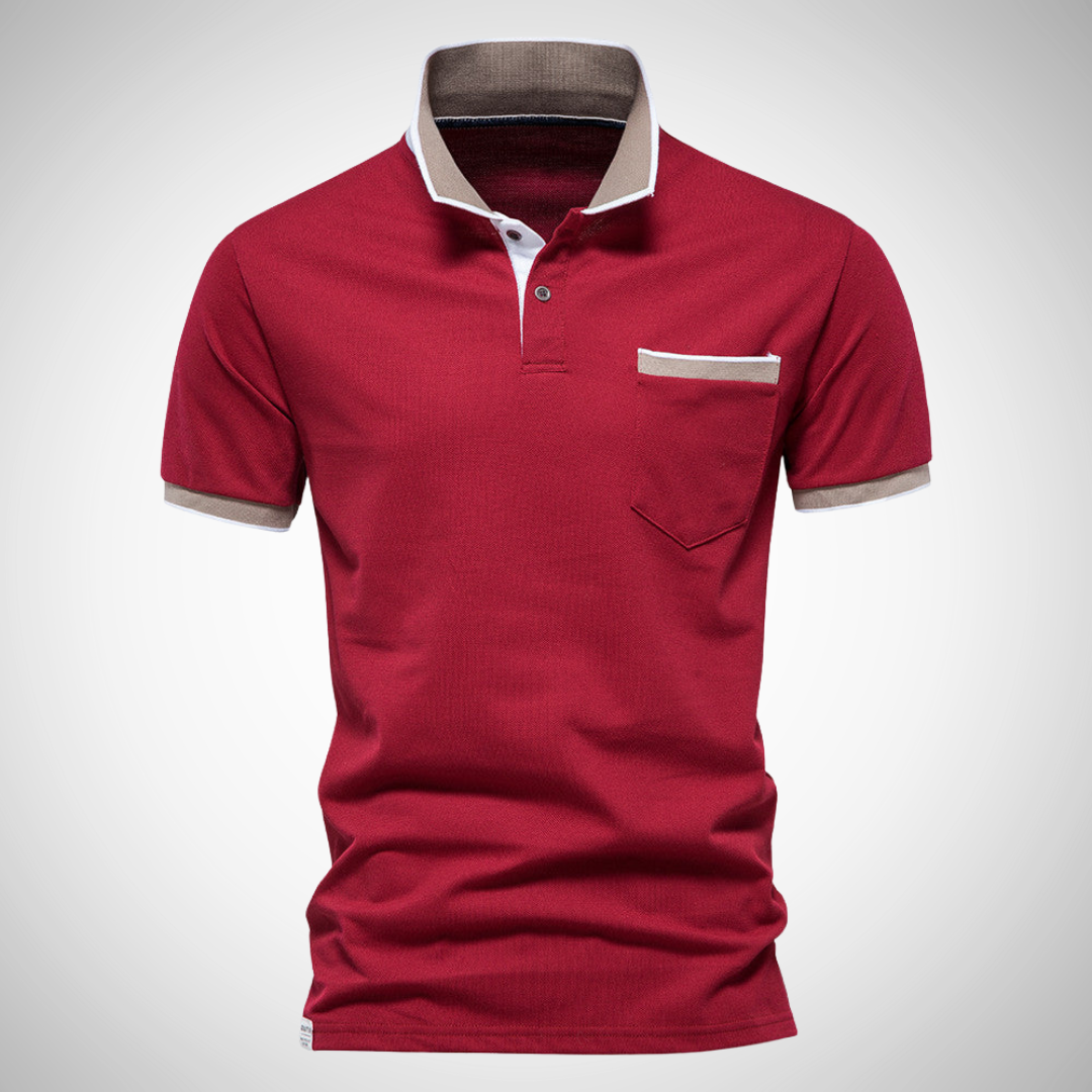 Rafael Brand Summer Cotton Casual Polo Shirt for Men