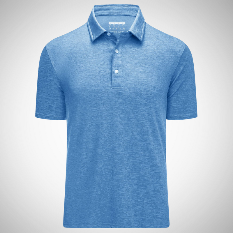 Wayne 3 Button Down Golf Polo Shirt for Men