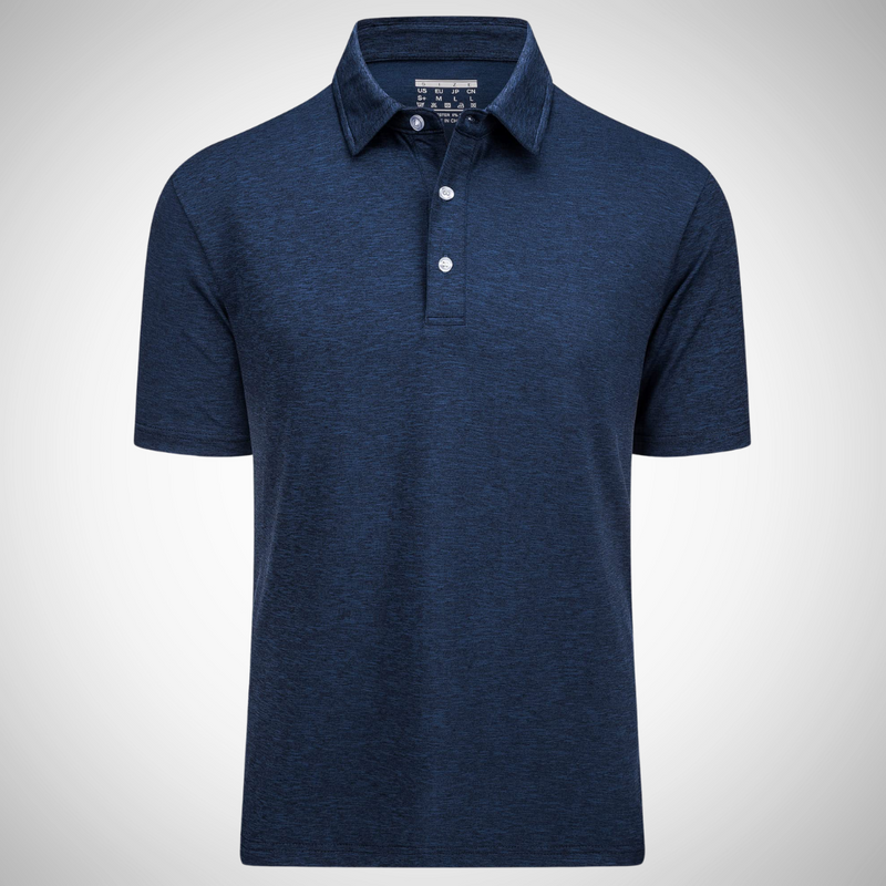 Wayne 3 Button Down Golf Polo Shirt for Men