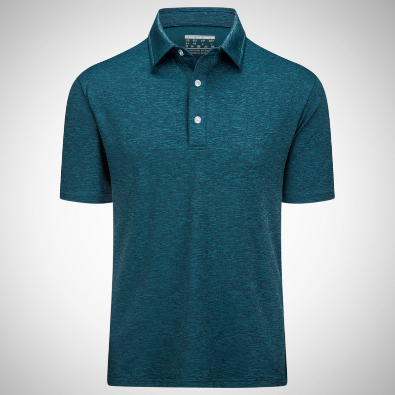 Wayne 3 Button Down Golf Polo Shirt for Men