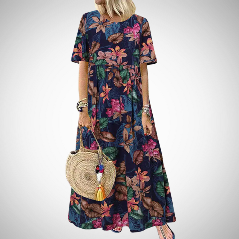 Evelina Boho Maxi Dress