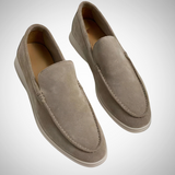 Elias Suede Men's Dress Loafers - Premium Designer Slip-Ons