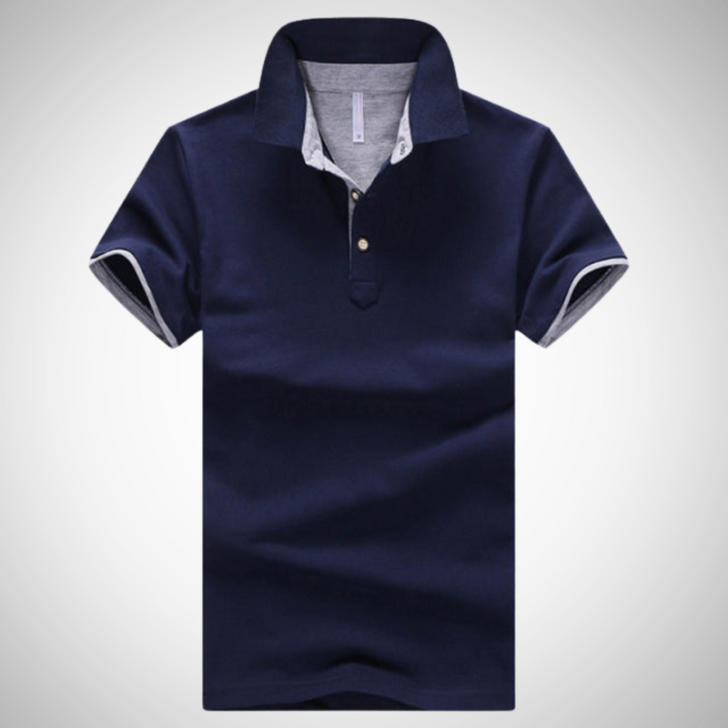 David Business Casual Cotton Polo Shirt