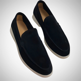 Elias Suede Men's Dress Loafers - Premium Designer Slip-Ons