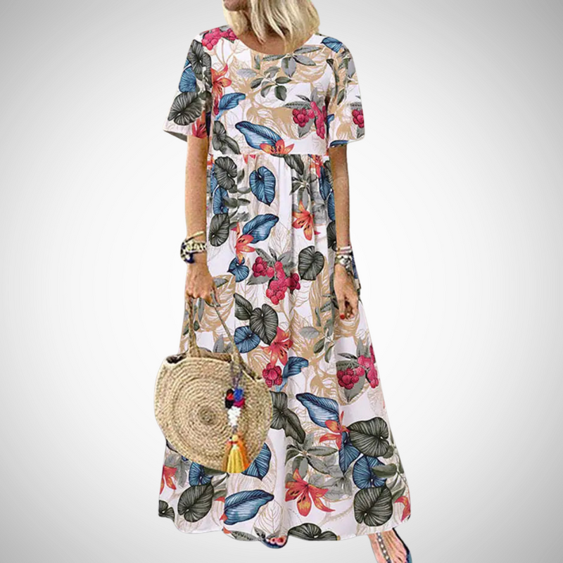Evelina Boho Maxi Dress
