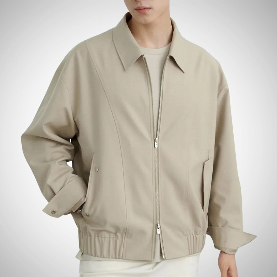 Julian Autumn-Summer Casual Zip-Up Jacket for Men