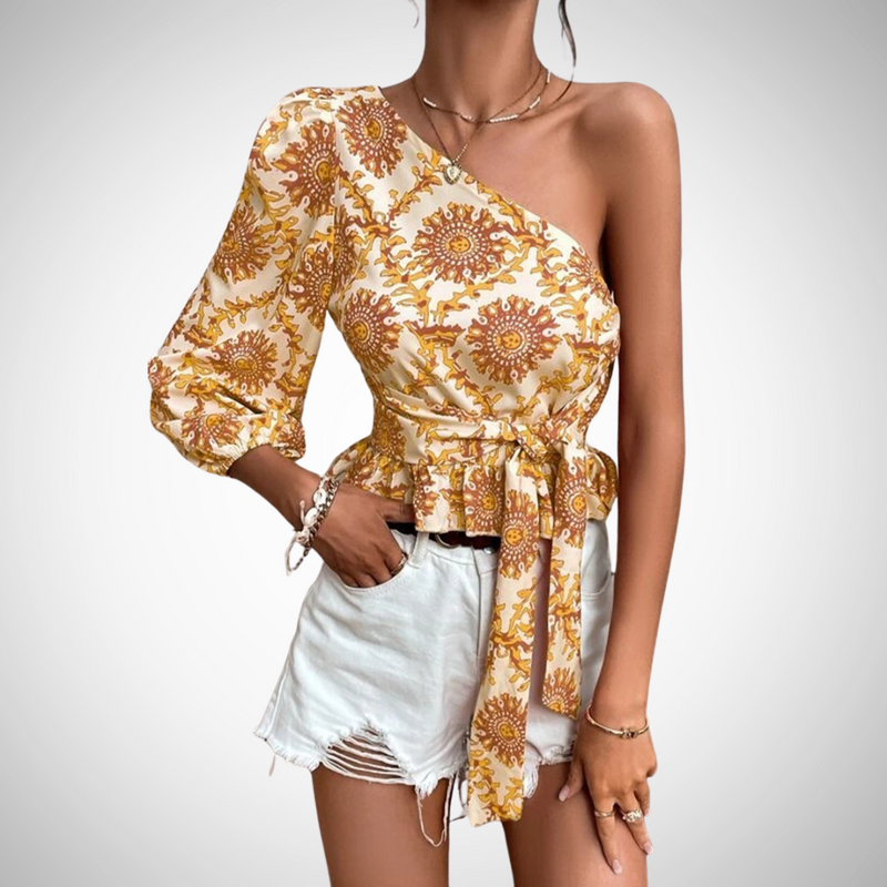 Sonia One-Shoulder Top