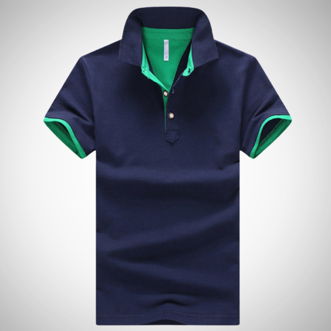 Polo David Business Casual en coton pour homme
